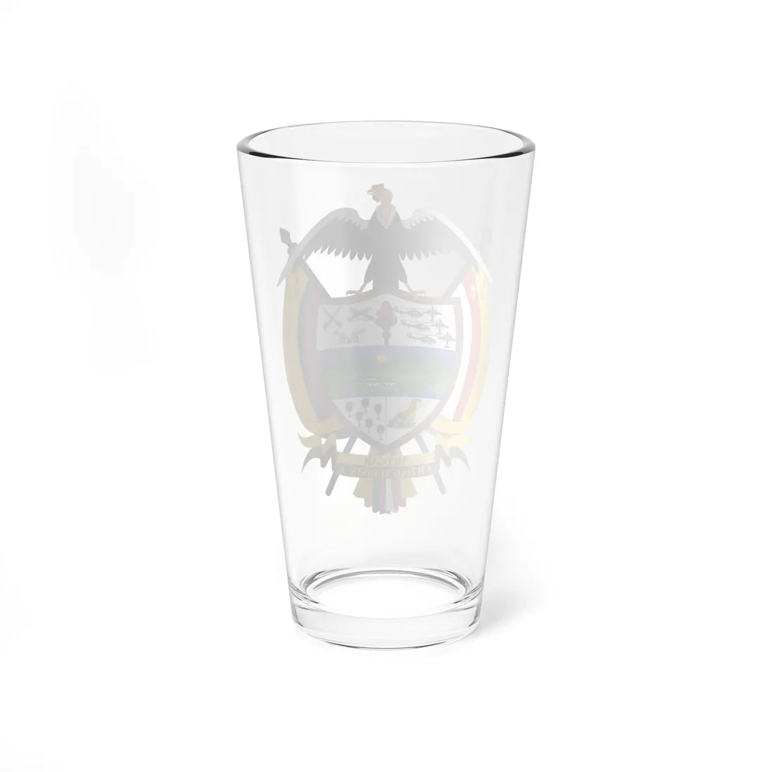 Escudo de Melgar - Tolima (Colombia) (Coat of Arms) Pint Glass 16oz - Go Mug Yourself