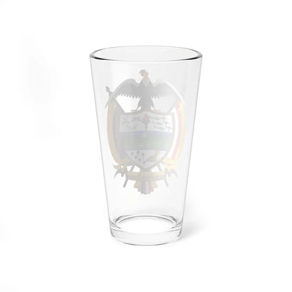 Escudo de Melgar - Tolima (Colombia) (Coat of Arms) Pint Glass 16oz - Go Mug Yourself
