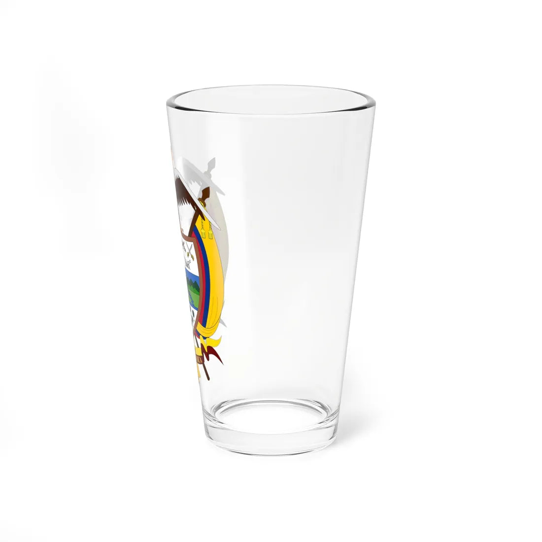 Escudo de Melgar - Tolima (Colombia) (Coat of Arms) Pint Glass 16oz - Go Mug Yourself