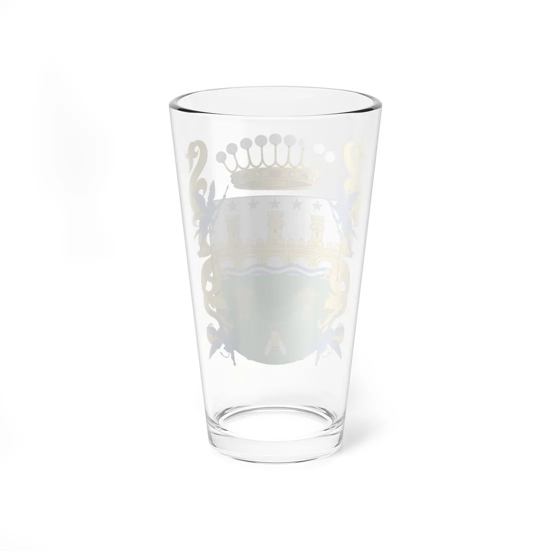 Escudo de Melipilla (Chile) (Coat of Arms) Pint Glass 16oz - Go Mug Yourself