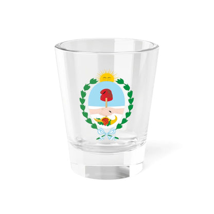 Escudo de Mendoza (Argentina) (Coat of Arms) Shot Glass 1.5oz 1.5oz - Go Mug Yourself