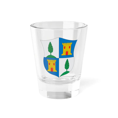 Escudo de Mequinenza (Spain) (Coat of Arms) Shot Glass 1.5oz 1.5oz - Go Mug Yourself