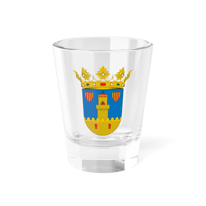 Escudo de Miedes de Aragón (Spain) (Coat of Arms) Shot Glass 1.5oz 1.5oz - Go Mug Yourself