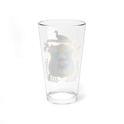 Escudo de Mitú (Colombia) (Coat of Arms) Pint Glass 16oz - Go Mug Yourself