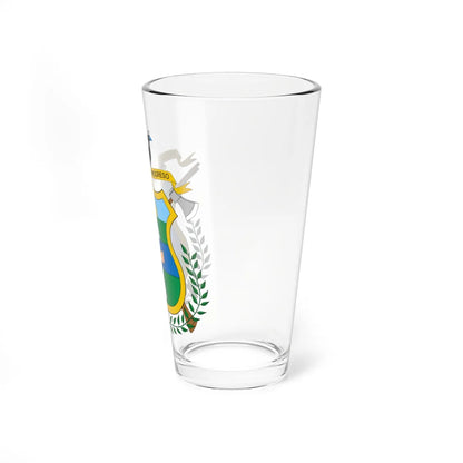 Escudo de Mitú (Colombia) (Coat of Arms) Pint Glass 16oz - Go Mug Yourself