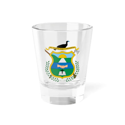 Escudo de Mitú (Colombia) (Coat of Arms) Shot Glass 1.5oz 1.5oz - Go Mug Yourself