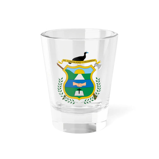 Escudo de Mitú (Colombia) (Coat of Arms) Shot Glass 1.5oz 1.5oz - Go Mug Yourself
