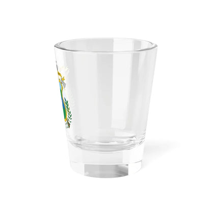 Escudo de Mitú (Colombia) (Coat of Arms) Shot Glass 1.5oz - Go Mug Yourself