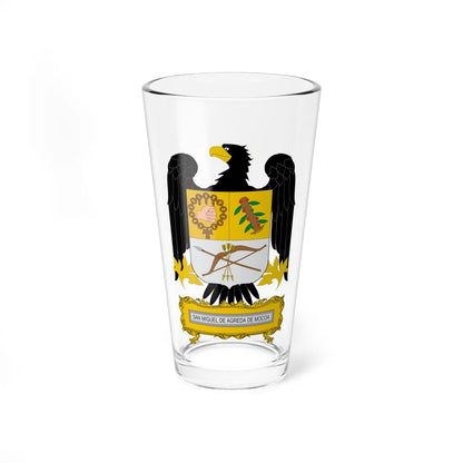 Escudo de Mocoa (Colombia) (Coat of Arms) Pint Glass 16oz 16oz - Go Mug Yourself