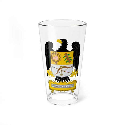 Escudo de Mocoa (Colombia) (Coat of Arms) Pint Glass 16oz 16oz - Go Mug Yourself