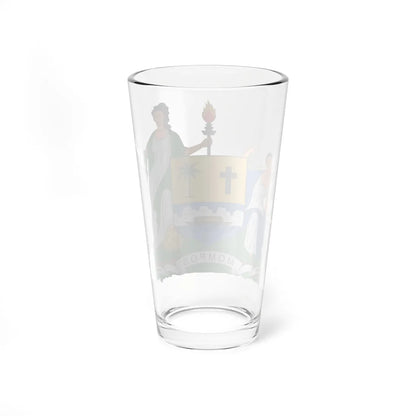 Escudo de Mompos (Colombia) (Coat of Arms) Pint Glass 16oz - Go Mug Yourself