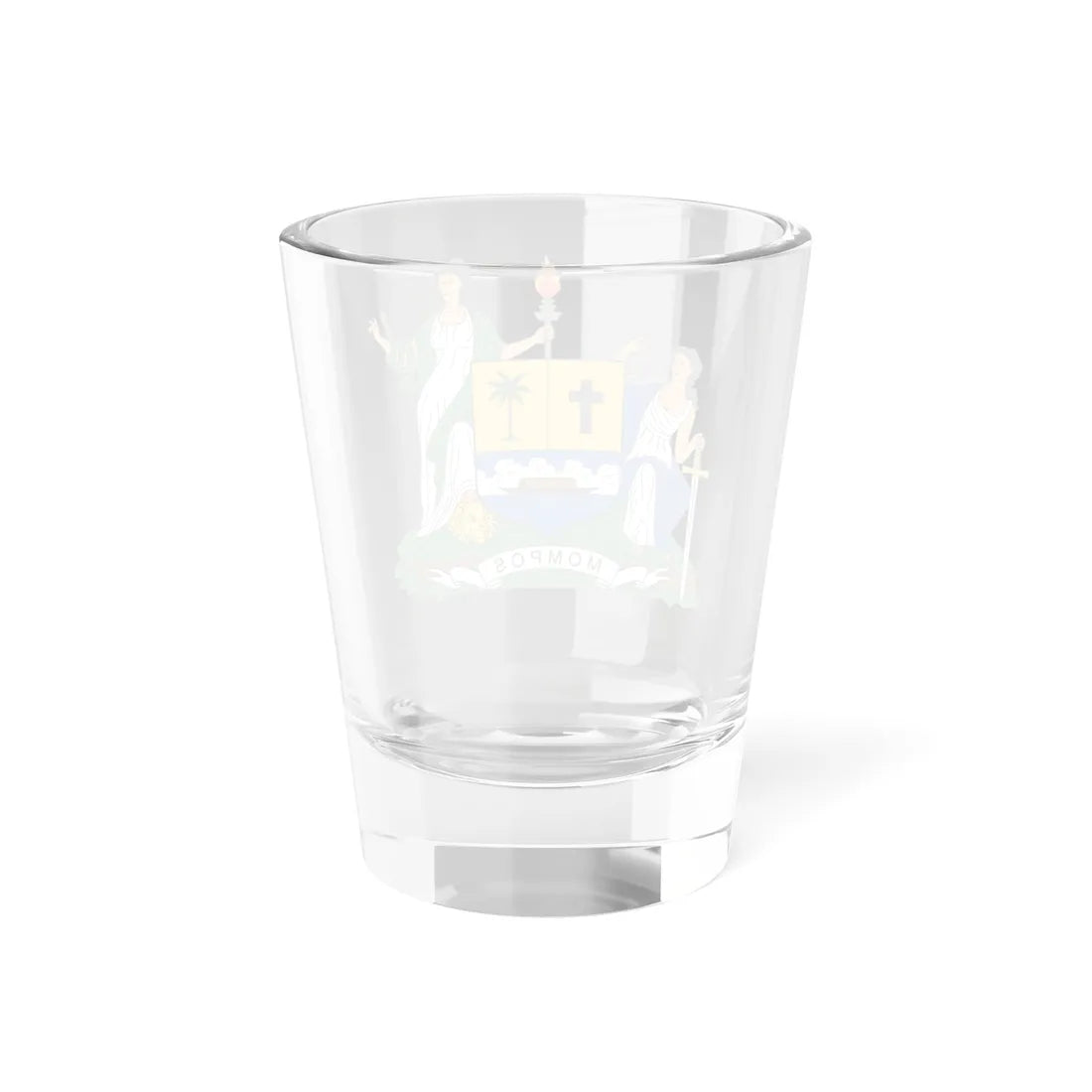 Escudo de Mompos (Colombia) (Coat of Arms) Shot Glass 1.5oz - Go Mug Yourself