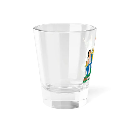 Escudo de Mompos (Colombia) (Coat of Arms) Shot Glass 1.5oz - Go Mug Yourself