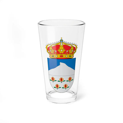 Escudo de Monachil (Spain) (Coat of Arms) Pint Glass 16oz 16oz - Go Mug Yourself