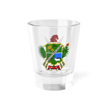 Escudo de Monagas (Venezuela) (Coat of Arms) Shot Glass 1.5oz 1.5oz - Go Mug Yourself