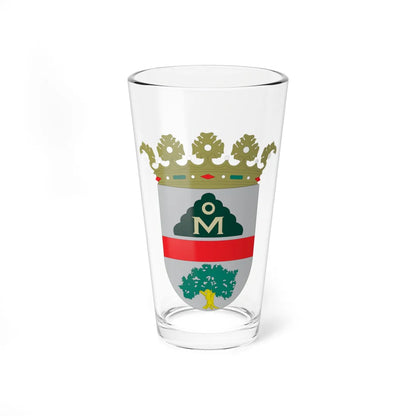 Escudo de Monegrillo (Spain) (Coat of Arms) Pint Glass 16oz 16oz - Go Mug Yourself