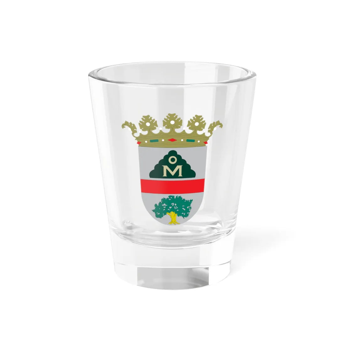 Escudo de Monegrillo (Spain) (Coat of Arms) Shot Glass 1.5oz 1.5oz - Go Mug Yourself