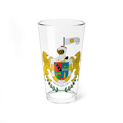 Escudo de Moniquirá (Colombia) (Coat of Arms) Pint Glass 16oz 16oz - Go Mug Yourself