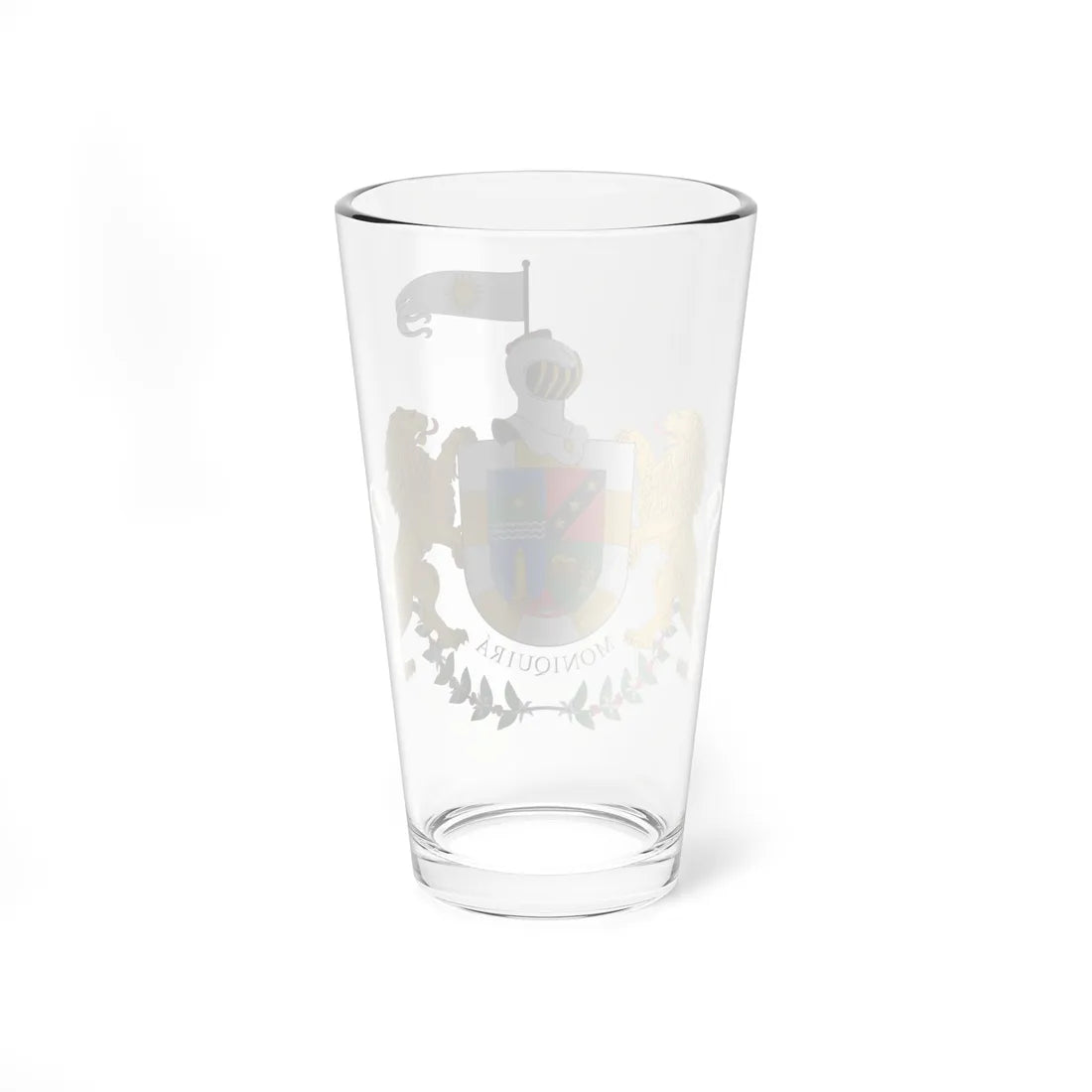 Escudo de Moniquirá (Colombia) (Coat of Arms) Pint Glass 16oz - Go Mug Yourself