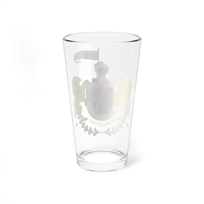 Escudo de Moniquirá (Colombia) (Coat of Arms) Pint Glass 16oz - Go Mug Yourself