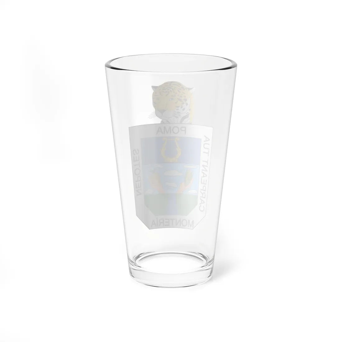 Escudo de Montería (Colombia) (Coat of Arms) Pint Glass 16oz - Go Mug Yourself