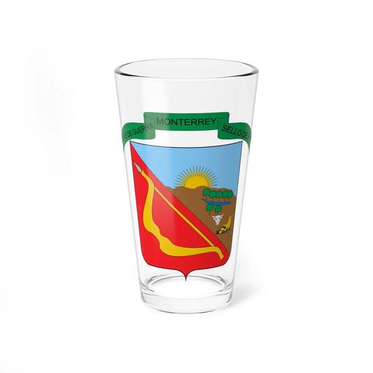 Escudo de Monterrey Casanare (Colombia) (Coat of Arms) Pint Glass 16oz 16oz - Go Mug Yourself
