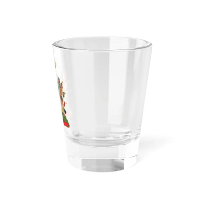 Escudo de Monterrey Nuevo León México (Costa Rica) (Coat of Arms) Shot Glass 1.5oz - Go Mug Yourself