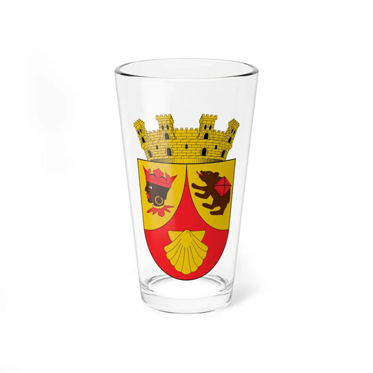 Escudo de Mosquera Nariño (Colombia) (Coat of Arms) Pint Glass 16oz 16oz - Go Mug Yourself