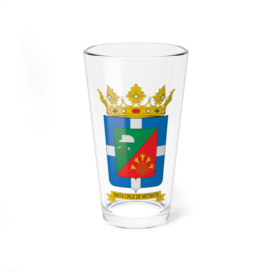 Escudo de Motavita (Colombia) (Coat of Arms) Pint Glass 16oz 16oz - Go Mug Yourself