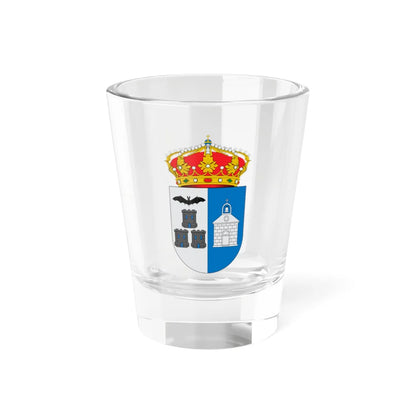 Escudo de Munera (Spain) (Coat of Arms) Shot Glass 1.5oz 1.5oz - Go Mug Yourself