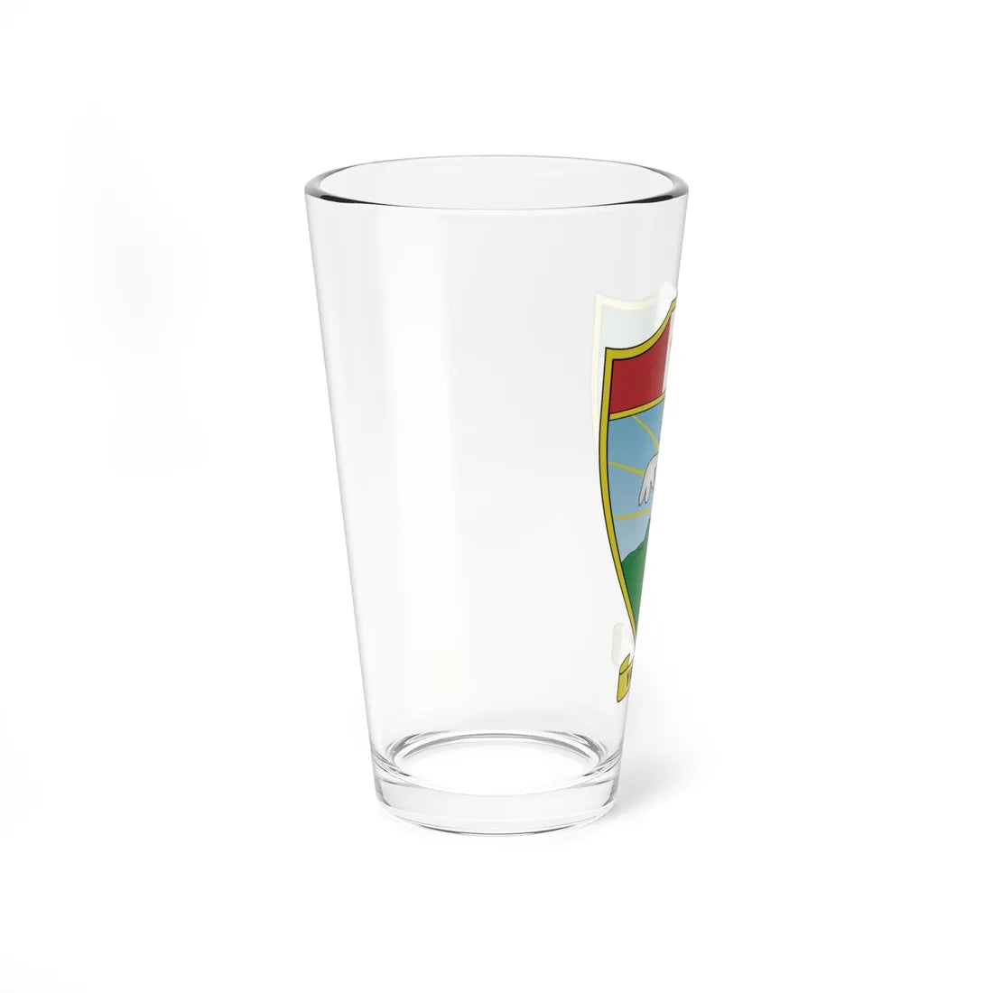 Escudo de municipio de Yarumal (Colombia) (Coat of Arms) Pint Glass 16oz - Go Mug Yourself