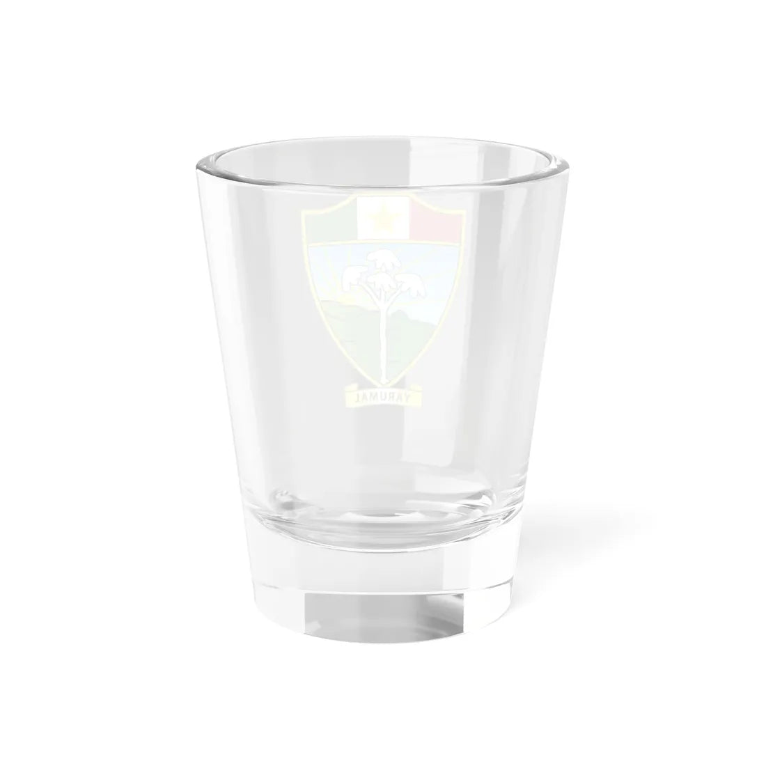 Escudo de municipio de Yarumal (Colombia) (Coat of Arms) Shot Glass 1.5oz - Go Mug Yourself