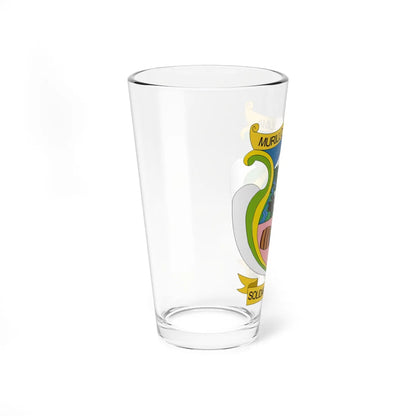 Escudo de Murillo - Tolima (Colombia) (Coat of Arms) Pint Glass 16oz - Go Mug Yourself