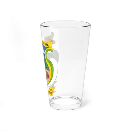 Escudo de Murillo - Tolima (Colombia) (Coat of Arms) Pint Glass 16oz - Go Mug Yourself