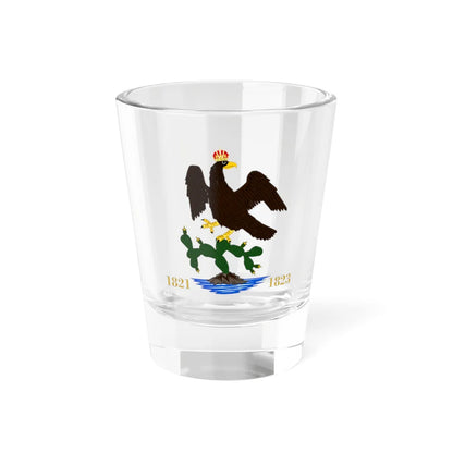 Escudo de México 1821-1824 (Mexico) (Coat of Arms) Shot Glass 1.5oz 1.5oz - Go Mug Yourself