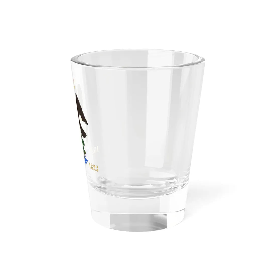 Escudo de México 1821-1824 (Mexico) (Coat of Arms) Shot Glass 1.5oz - Go Mug Yourself