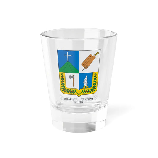Escudo de Nariño Antioquia (Colombia) (Coat of Arms) Shot Glass 1.5oz 1.5oz - Go Mug Yourself