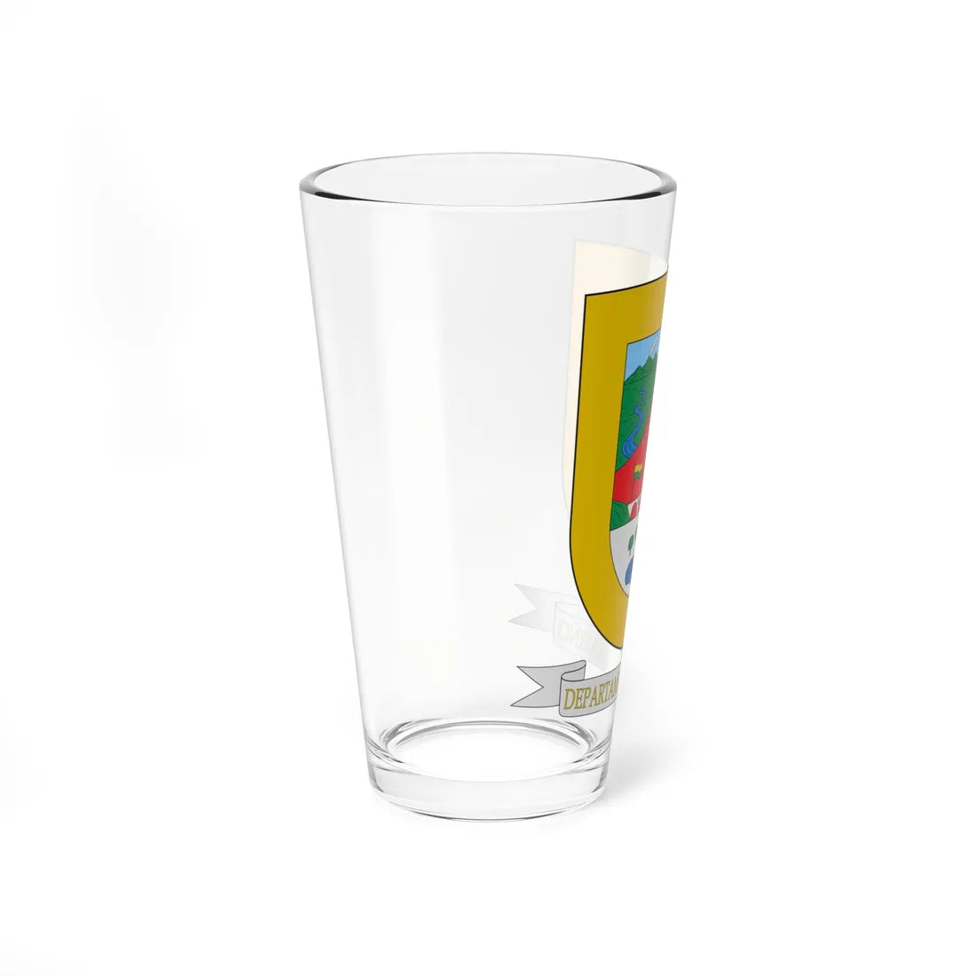 Escudo de Nariño (Colombia) (Coat of Arms) Pint Glass 16oz - Go Mug Yourself