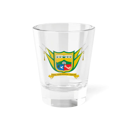 Escudo de Nariño Nariño (Colombia) (Coat of Arms) Shot Glass 1.5oz 1.5oz - Go Mug Yourself