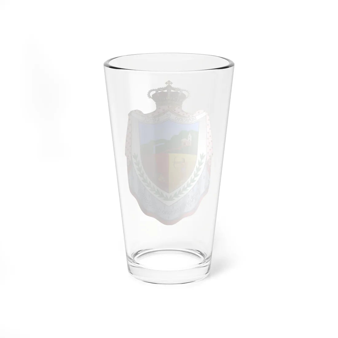 Escudo de Nataga Huila (Colombia) (Coat of Arms) Pint Glass 16oz - Go Mug Yourself