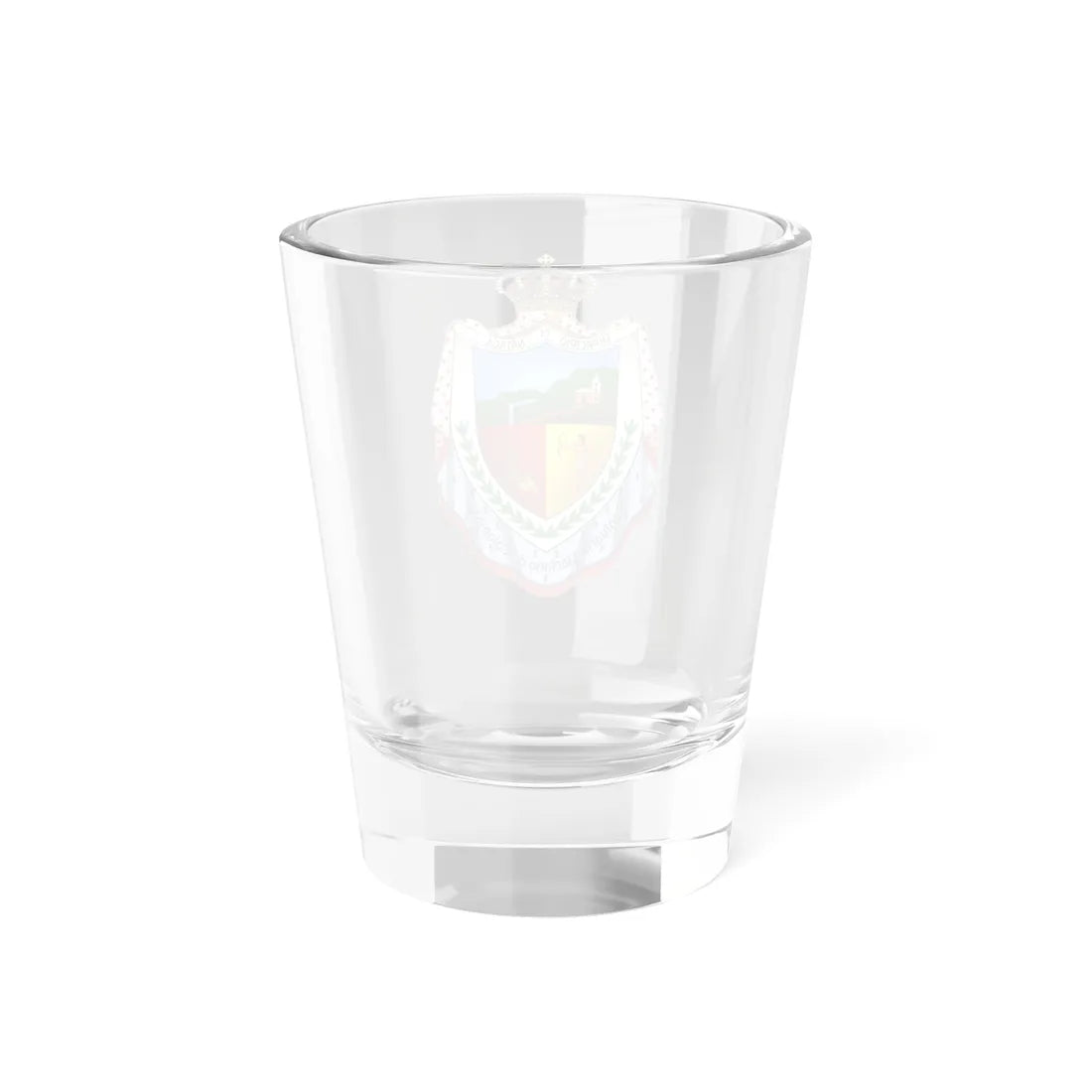 Escudo de Nataga Huila (Colombia) (Coat of Arms) Shot Glass 1.5oz - Go Mug Yourself