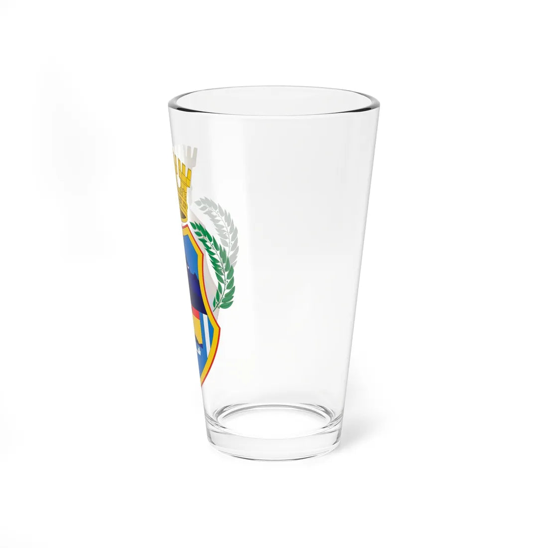 Escudo de Natales (Chile) (Coat of Arms) Pint Glass 16oz - Go Mug Yourself