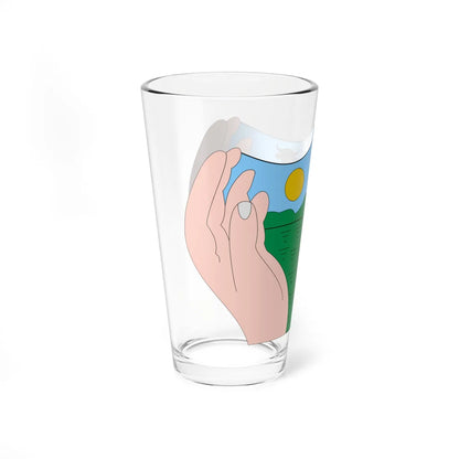 Escudo de Nechí (Colombia) (Coat of Arms) Pint Glass 16oz - Go Mug Yourself