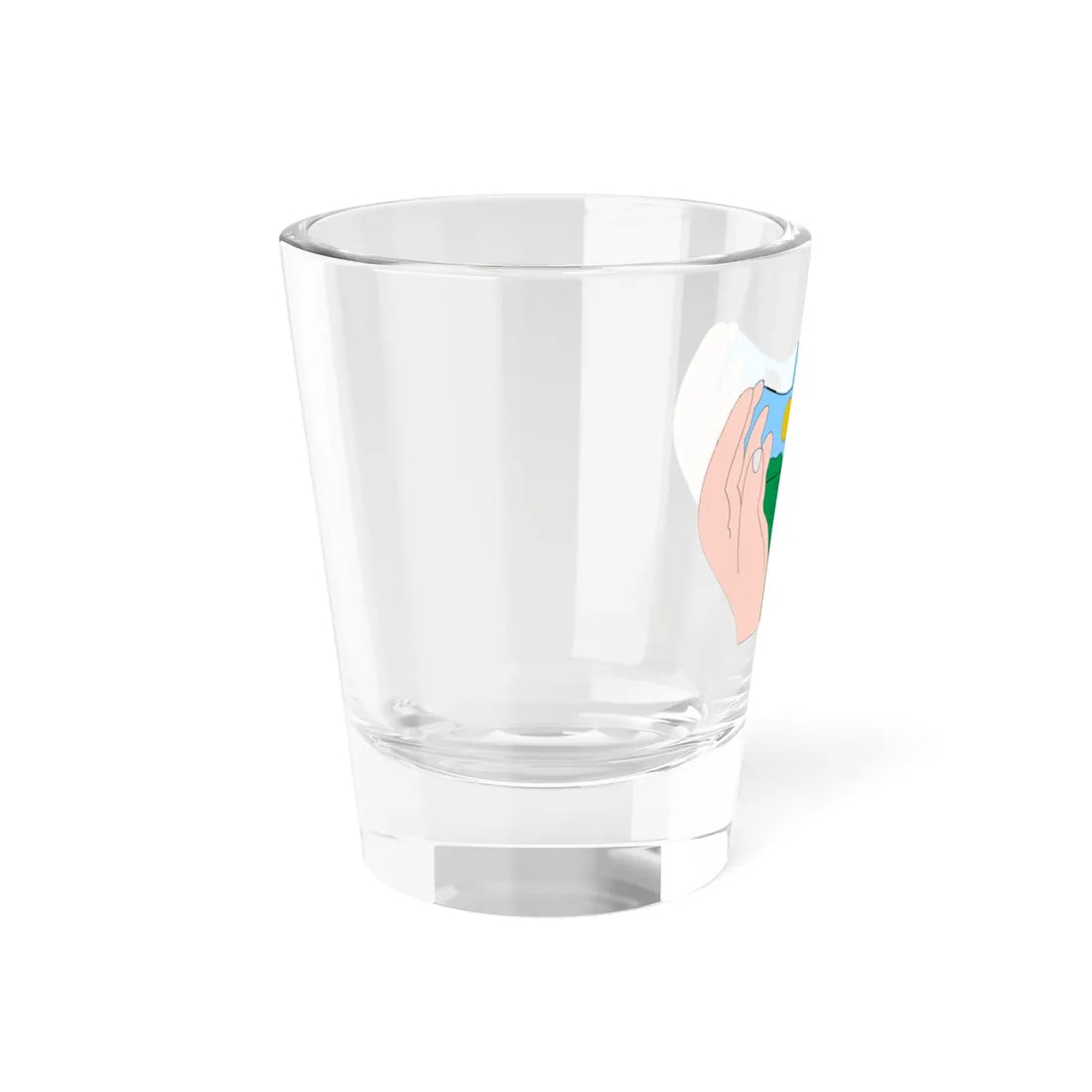 Escudo de Nechí (Colombia) (Coat of Arms) Shot Glass 1.5oz - Go Mug Yourself