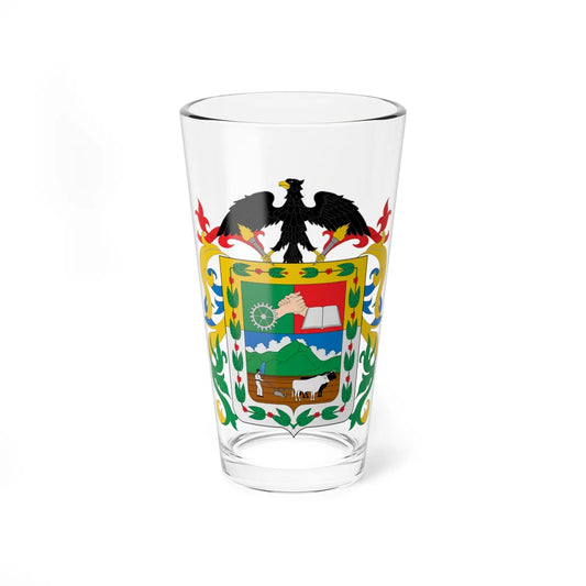 Escudo de Neira (Colombia) (Coat of Arms) Pint Glass 16oz 16oz - Go Mug Yourself