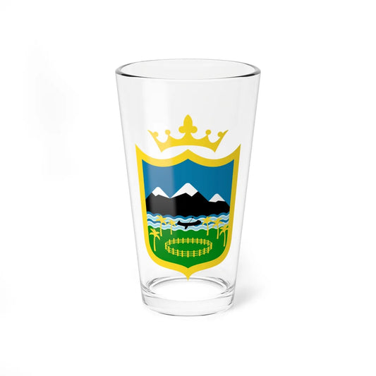 Escudo de Neiva Huila (Colombia) (Coat of Arms) Pint Glass 16oz 16oz - Go Mug Yourself