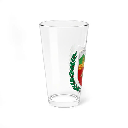 Escudo de Nemocón - Cundinamarca (Colombia) (Coat of Arms) Pint Glass 16oz - Go Mug Yourself