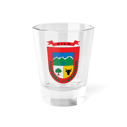 Escudo de Nilo (Colombia) (Coat of Arms) Shot Glass 1.5oz 1.5oz - Go Mug Yourself
