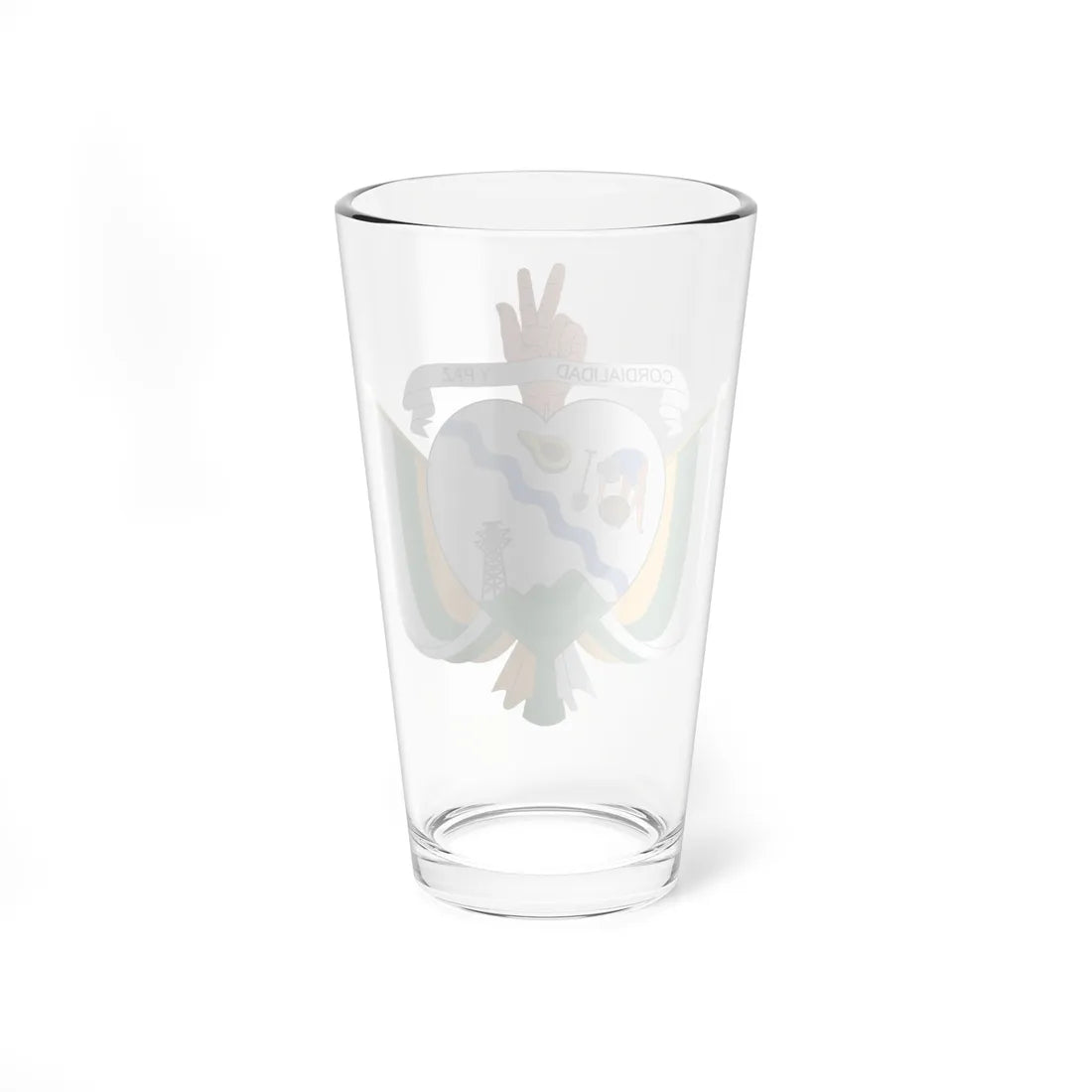 Escudo de Norcasia (Colombia) (Coat of Arms) Pint Glass 16oz - Go Mug Yourself