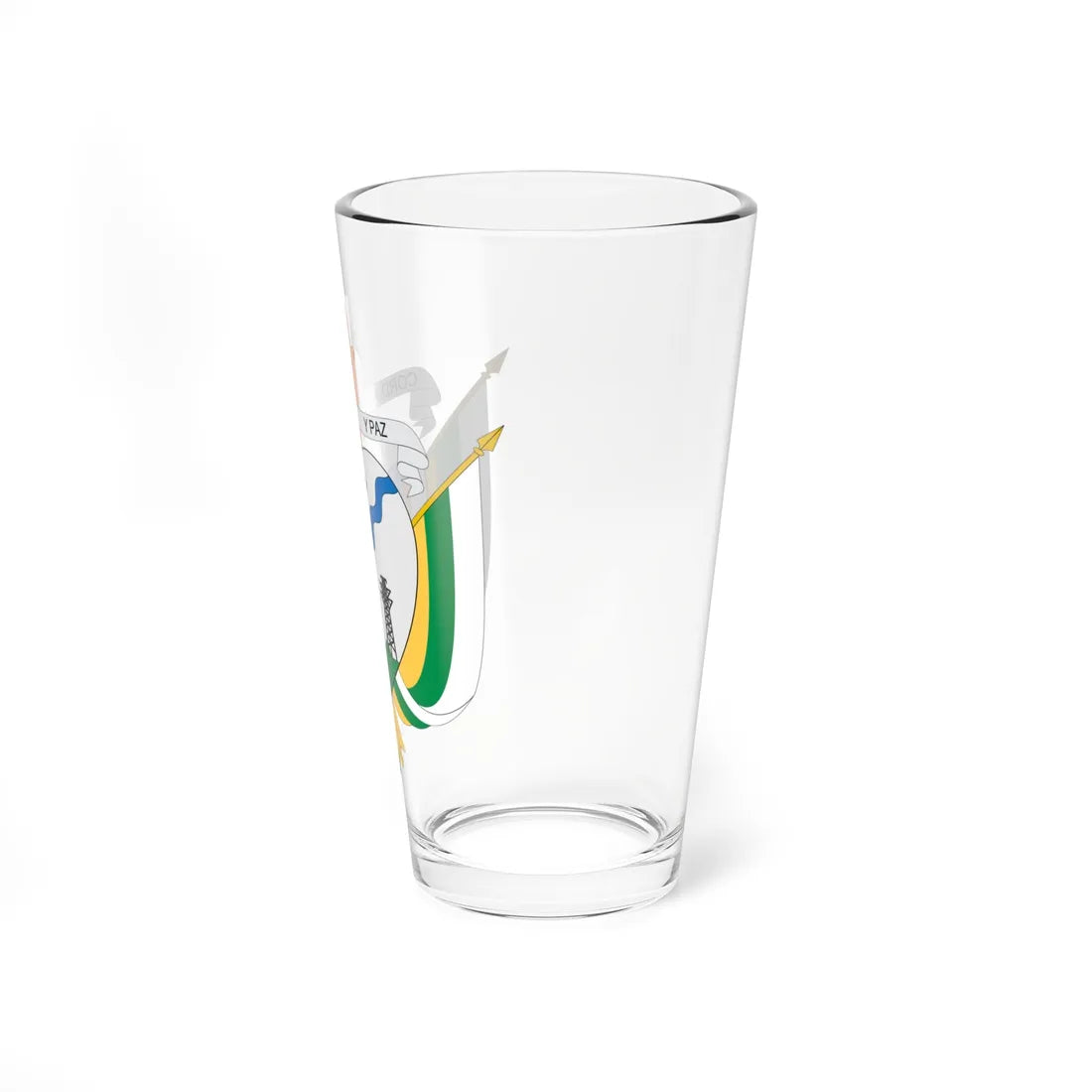 Escudo de Norcasia (Colombia) (Coat of Arms) Pint Glass 16oz - Go Mug Yourself